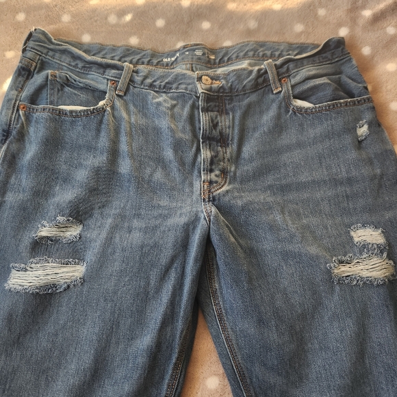Old Navy Women's Distressed Denim Jeans - Size 18 - Picture 5 of 9
